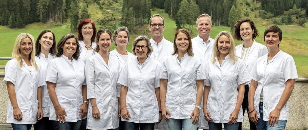 Team der Augenarzt Praxis in Davos